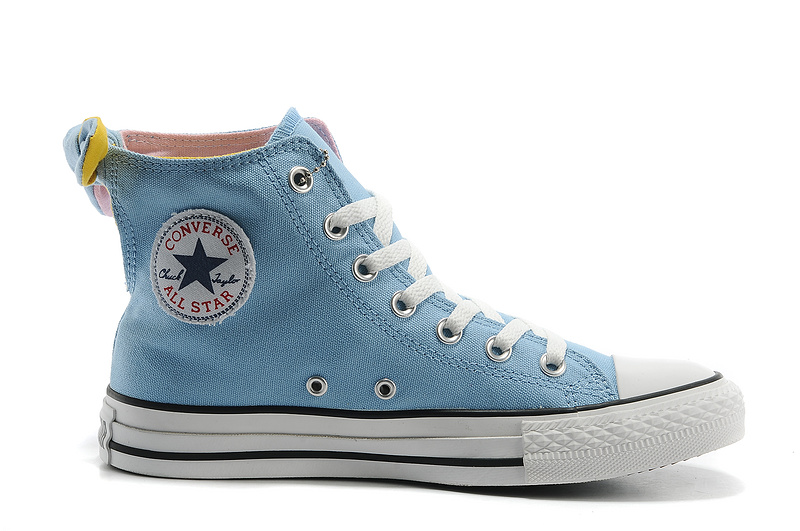 Converse Shoes All Star Female Hoch Blau gegenteil